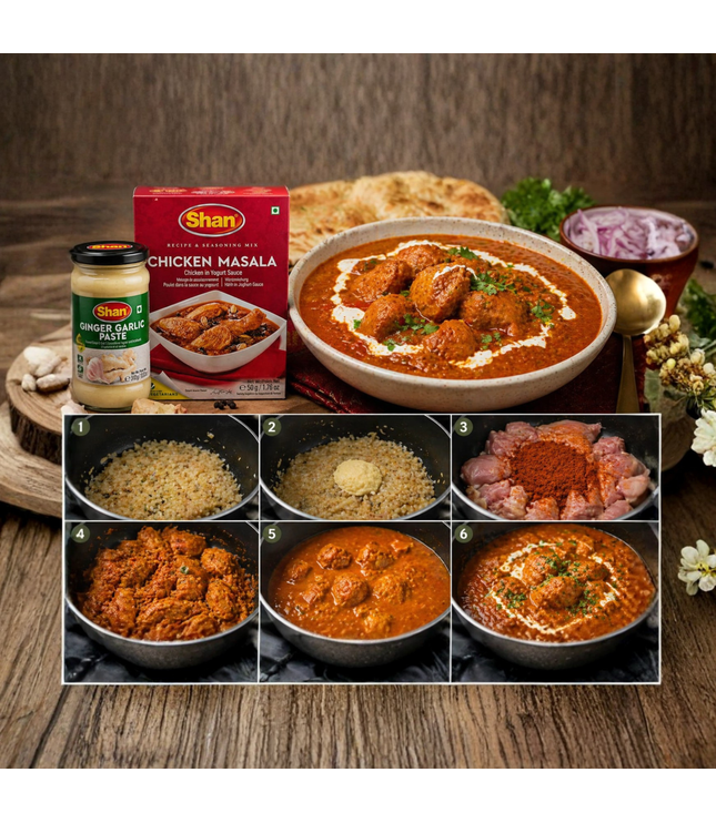 Shan Gewürz &Paste Combo Indisches Kochset  - Verschiedene Varianten