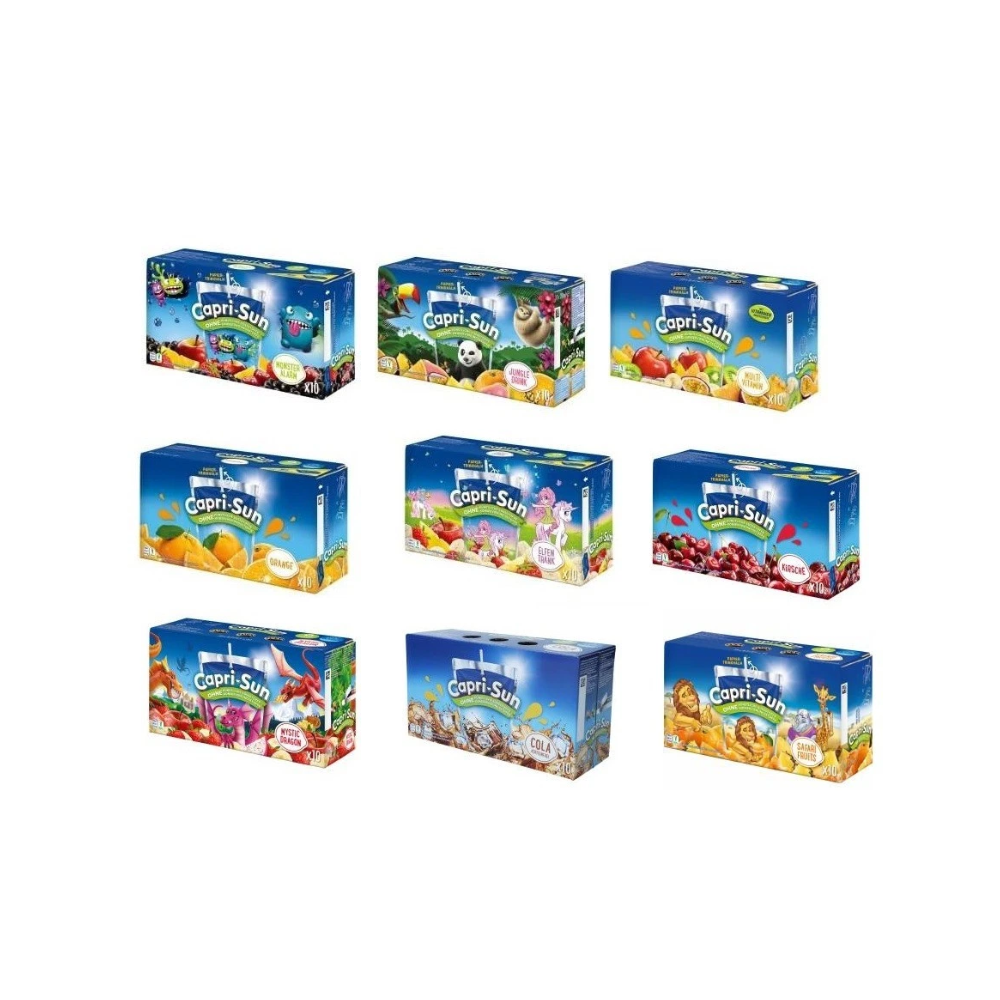 Capri-Sun - verschiedene Geschmäcker