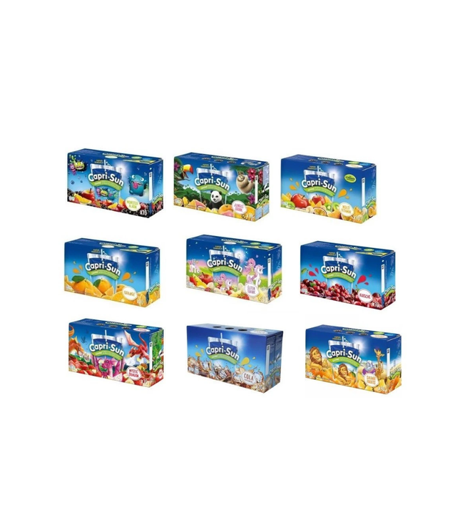 Capri-Sun - verschiedene Geschmäcker