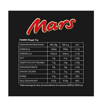 Mars Riegel 24x51g