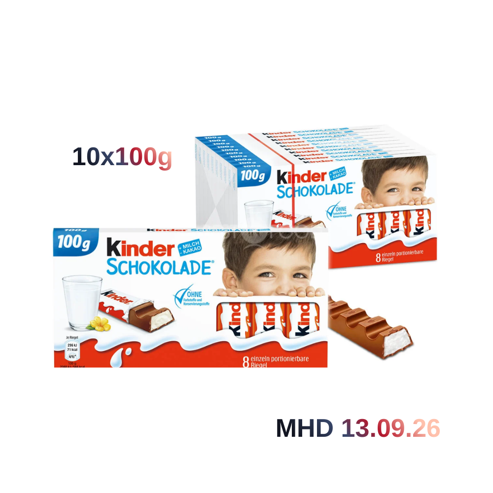 Kinder Schokolade 10x100g