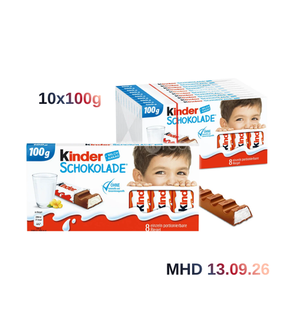 Kinder Schokolade 10x100g