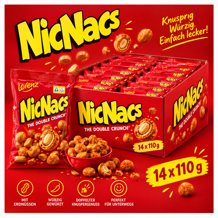 Lorenz NicNac`s 14x110g oder 24x35g