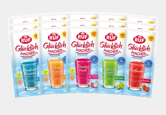 RUF Glücklichmacher Smooth to Drink (5er Probierset) MHD: 03/26
