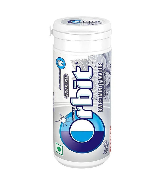 Orbit Sweetmint Kaugummi in weißer Dose mit Deckel