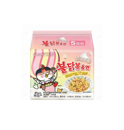 Samyang Buldak Cream Carbonara 5x140g