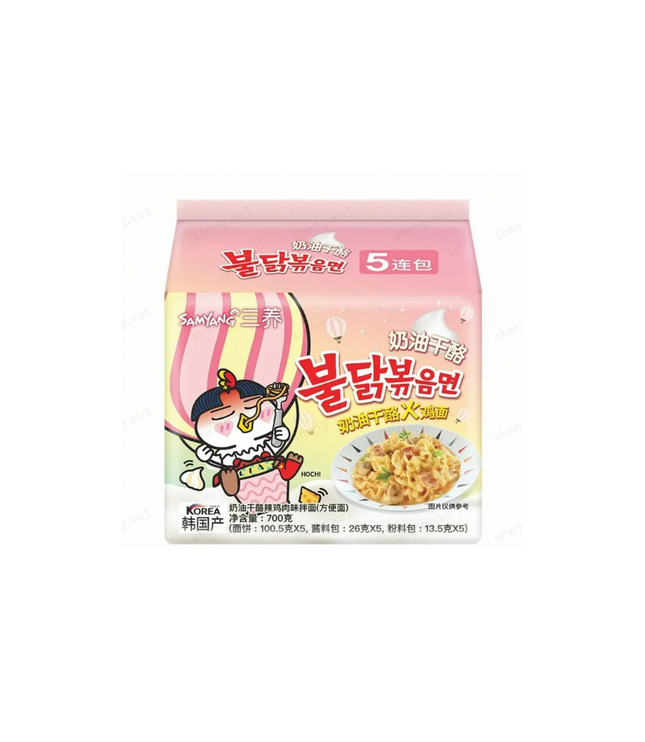 Samyang Buldak Cream Carbonara 5x140g