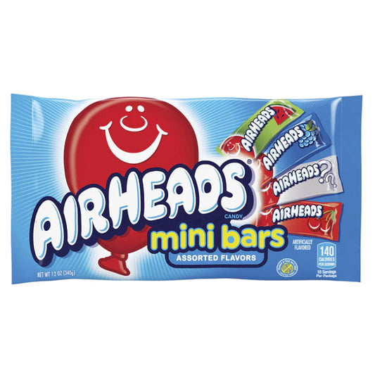 Airheads Mini Assorted Flavours 340g