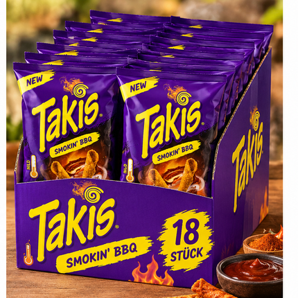 Takis Smokin BBQ 100g