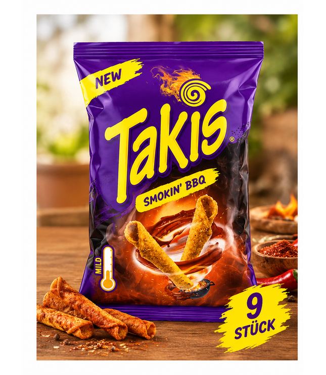Takis Smokin BBQ 100g