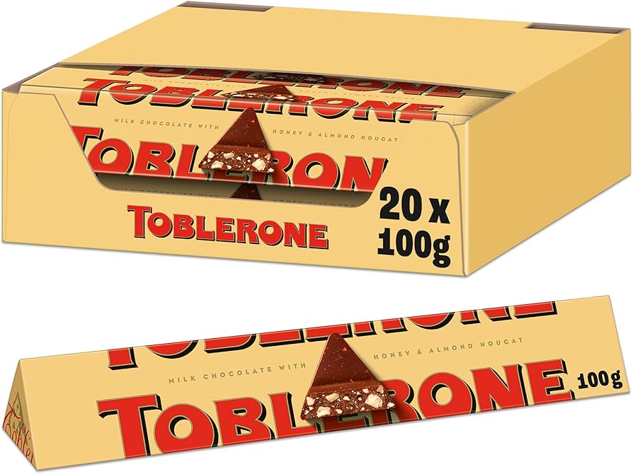 Toblerone Schokolade 20x100g