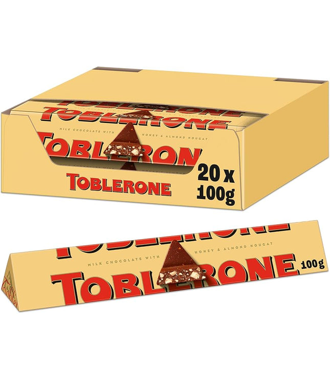 Toblerone Schokolade 20x100g