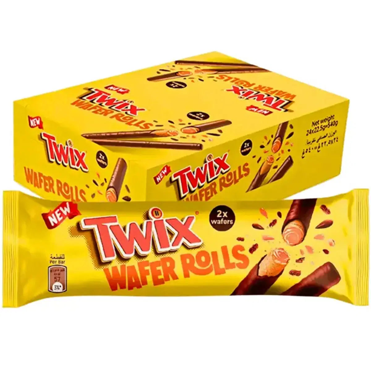 Twix Wafer Rolls 12x22,5g