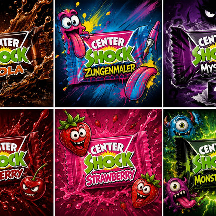 Center Shock- Verschiedene Sorten je 100 Stück