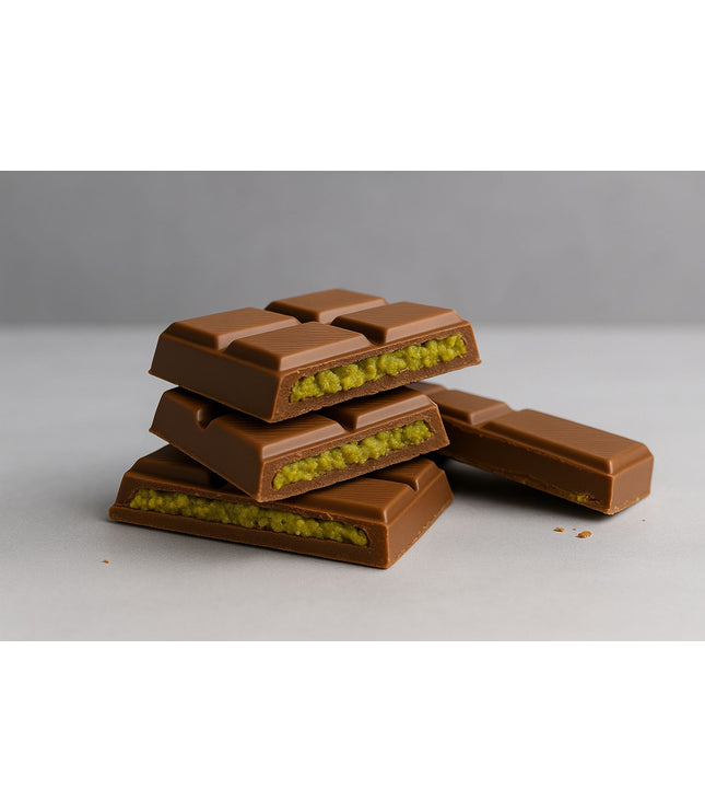Germiyan Kadayif Chocolate With Pistachio 100g