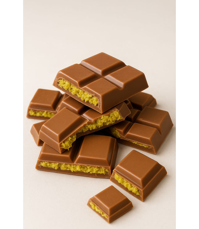 Germiyan Kadayif Chocolate With Pistachio 100g