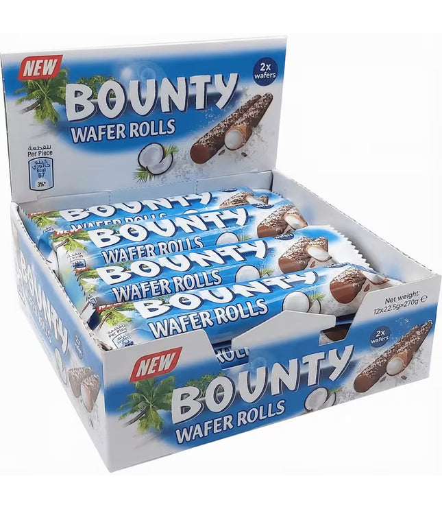 Bounty Wafer Rolls 12x23,4g