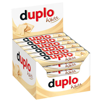 duplo White Einzelriegel, heller Schokoladenüberzug mit knuspriger Füllung