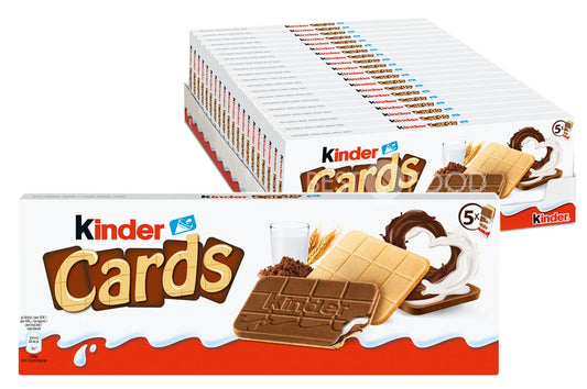Kinder Cards 5er Packung, a 128 g