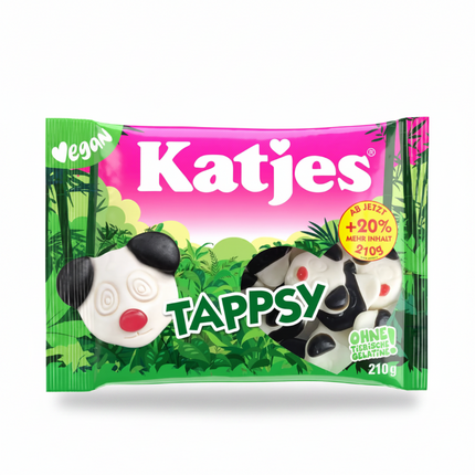Katjes Tappsy Fruchtgummi-Tüte, vegan, 210 g