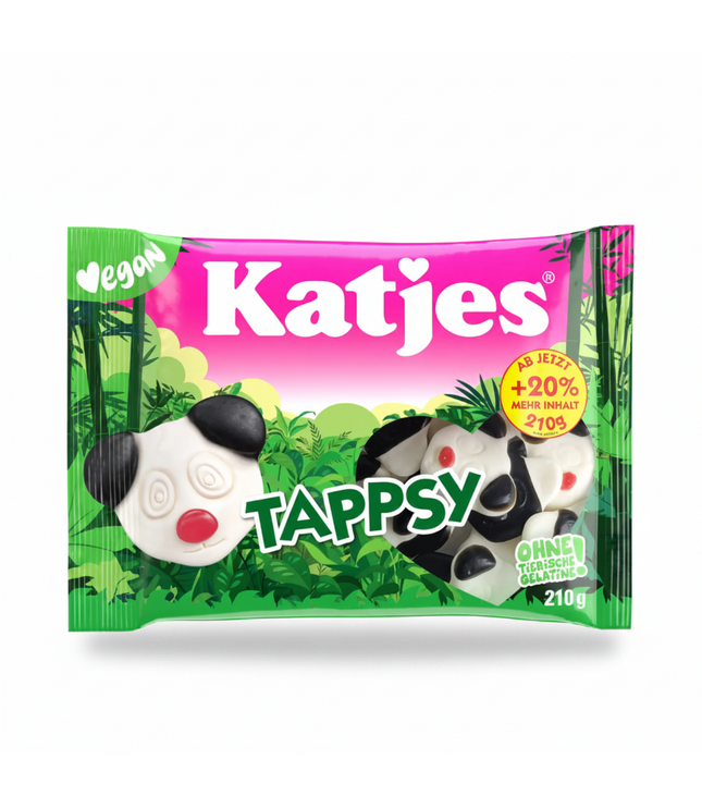 Katjes Tappsy Fruchtgummi-Tüte, vegan, 210 g