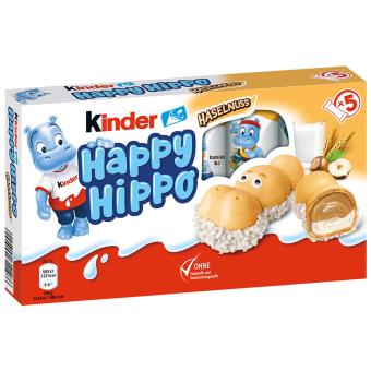 kinder Happy Hippo Kakao und Haselnuss