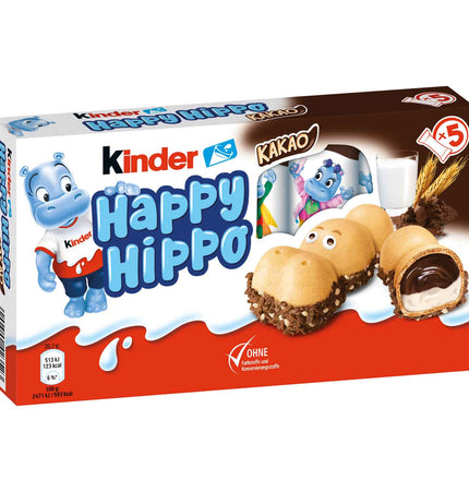 kinder Happy Hippo Kakao und Haselnuss