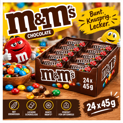 M&M`S Chocolate 24x45g