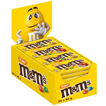 M&Ms Peanut 24x45g