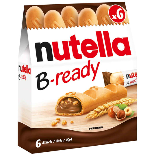 Nutella B-ready 132g 6er Packung