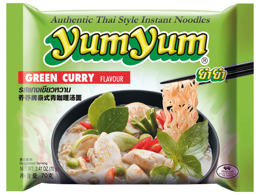 Yum Yum Green Curry Flavour (30x60g) MHD 11/12/2025